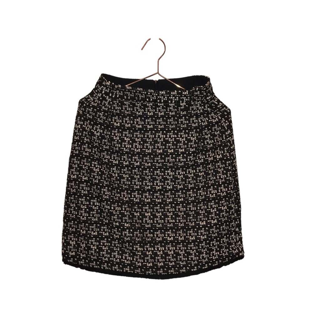 Tahari Speckled Blend wool blend twill Skirt Size 6